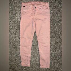 Goldsign Women's Skinny Jeans in Soft Pink 27